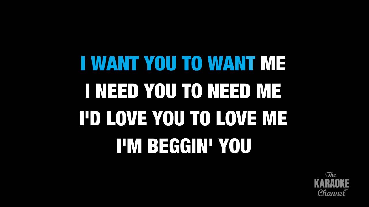 want me want you lyrics