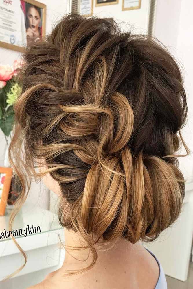 party hairdo for medium hair