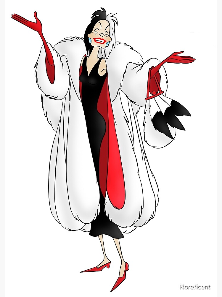 cruella deville cartoon