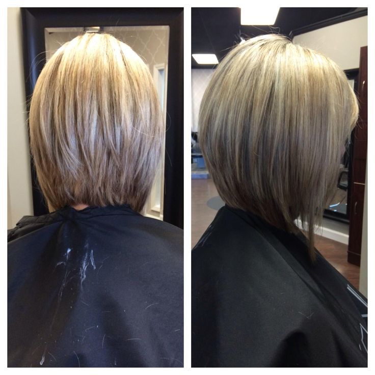 inverted bob pictures of front and back