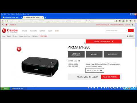 canon pixma mp280 scanner driver download