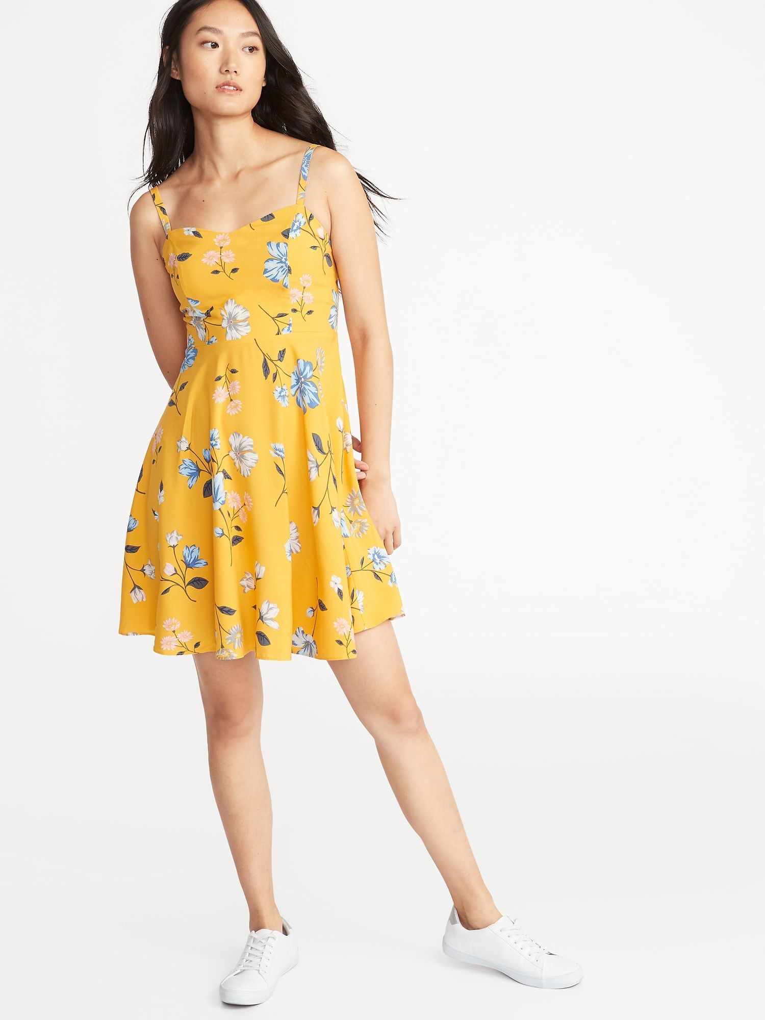 old navy yellow dress