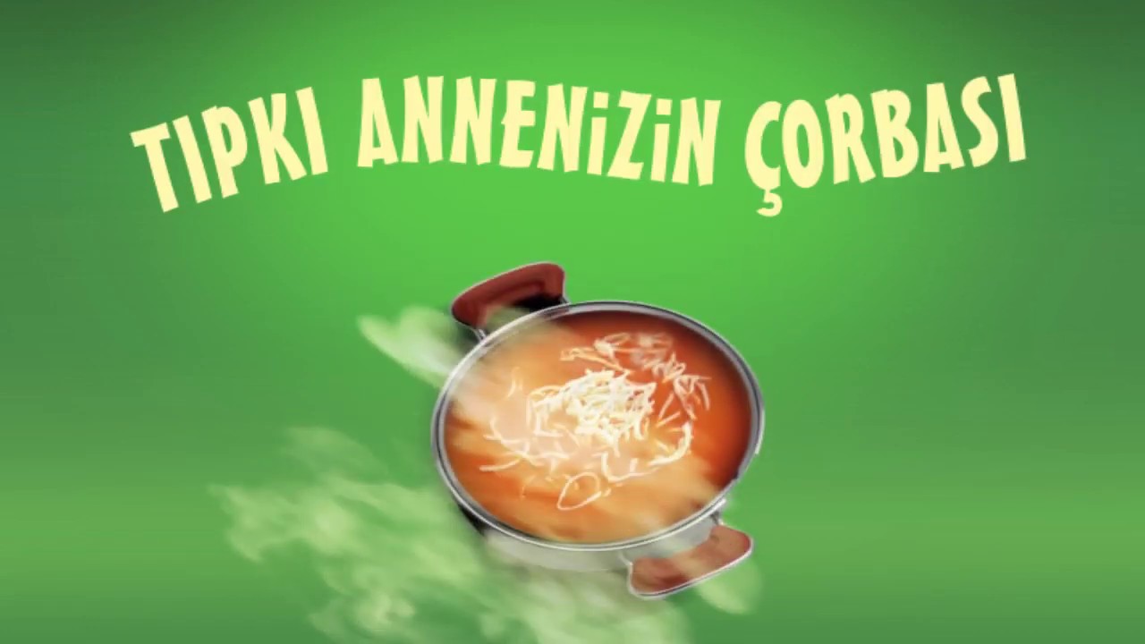 hazır çorba reklamı