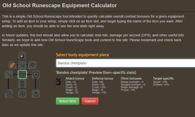 osrs equipment builder