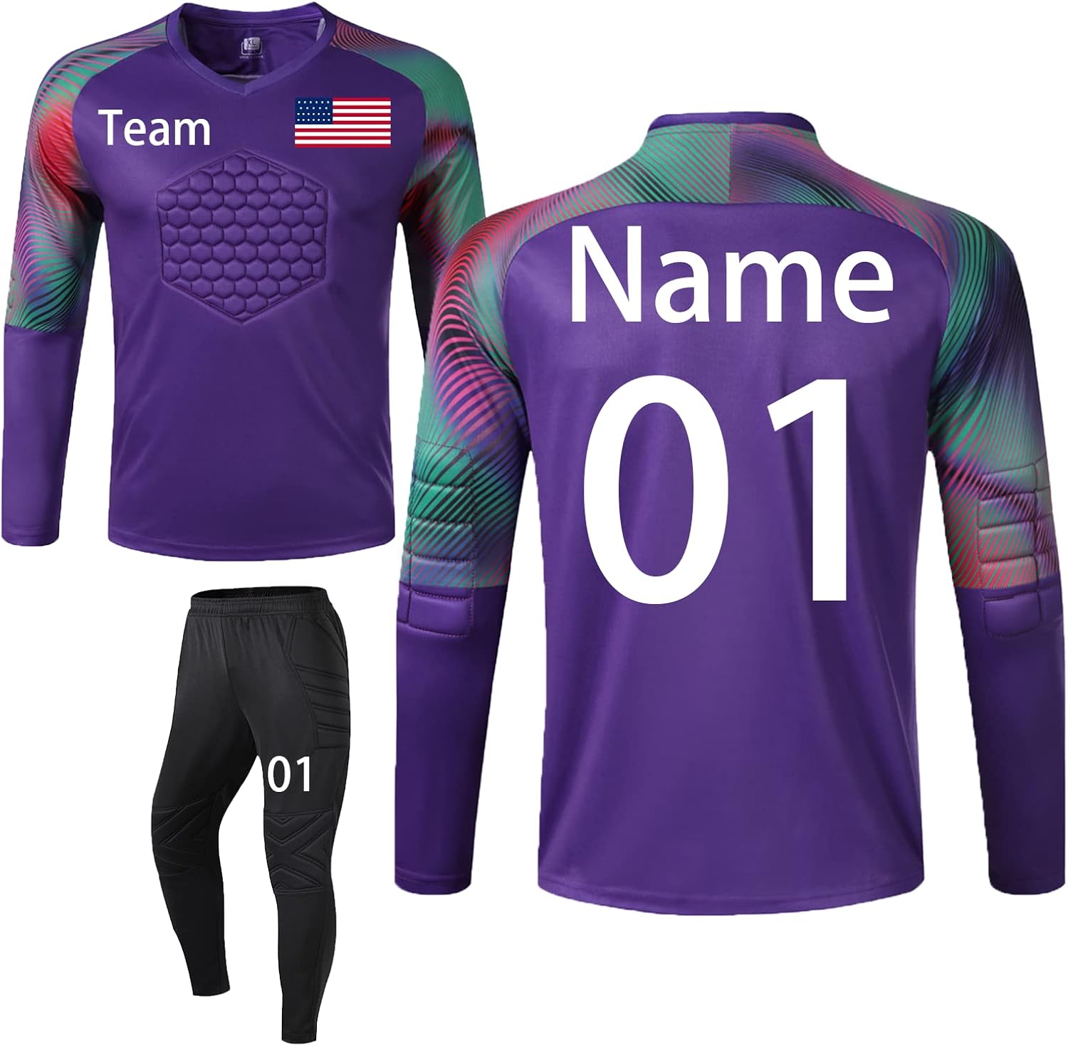 personalized goalie jersey