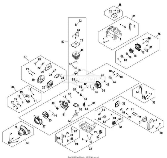 victa whipper snipper parts