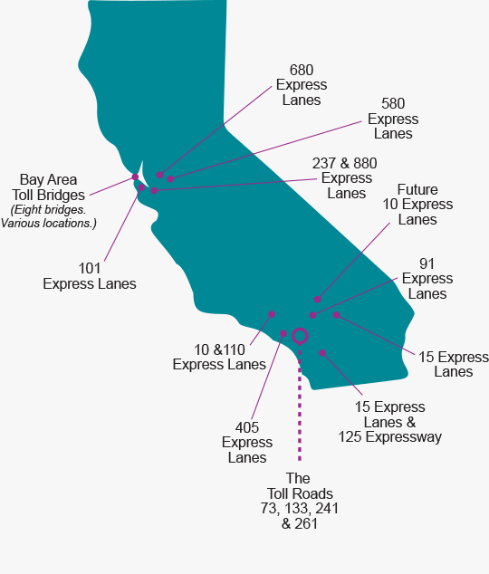 toll roads california