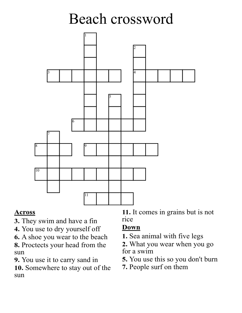 scurry crossword