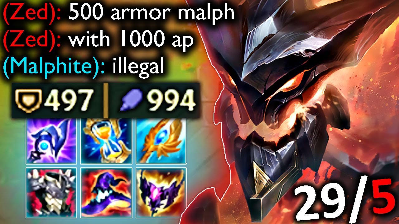 malphite build ap