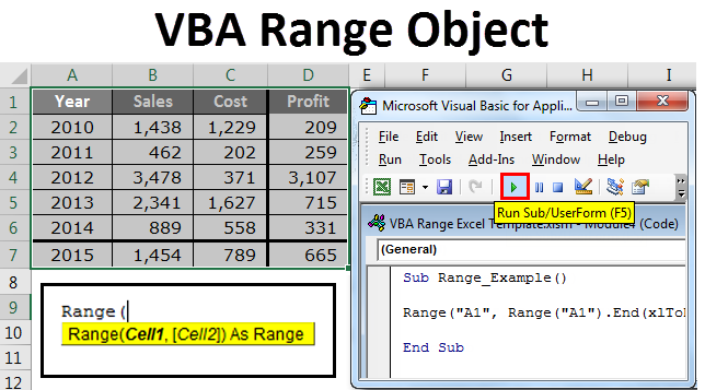 range range vba