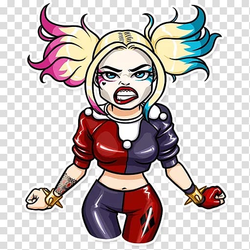 harley quinn telegram stickers