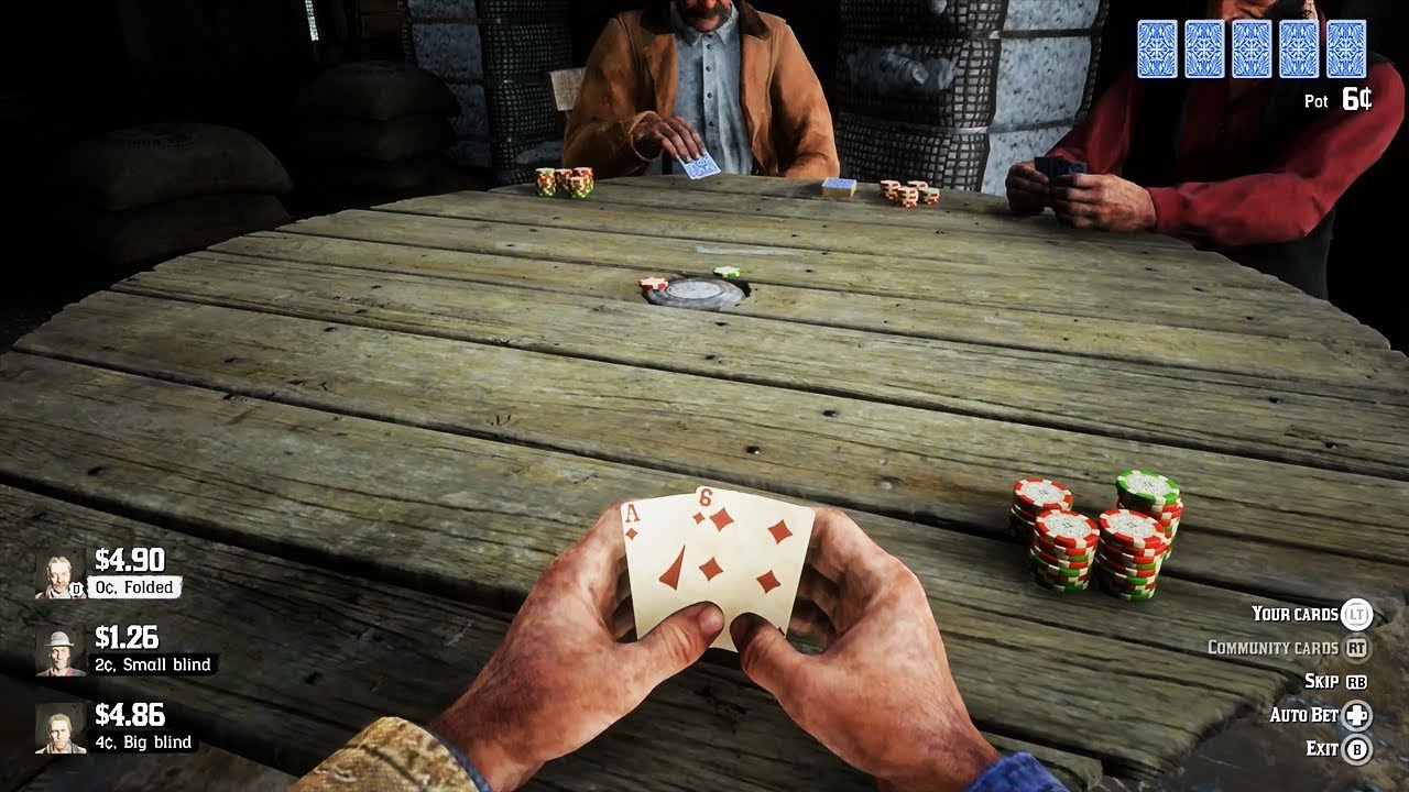 rdr2 poker