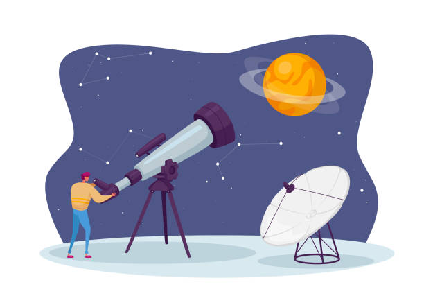 clipart astronomer