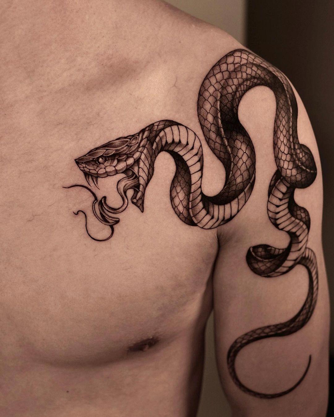 tatuaje serpiente