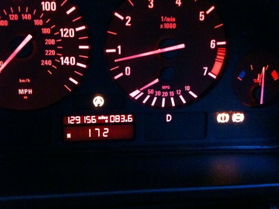 bmw e46 dashboard lights meaning