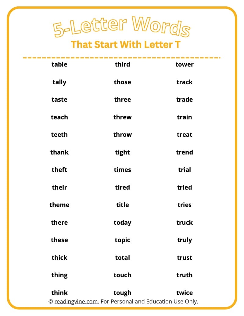 5 letter words starting with tat