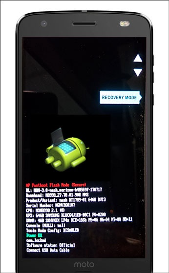 how to hard reset motorola phone