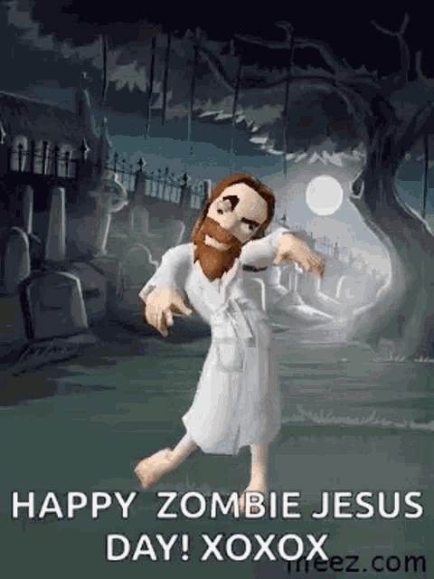 zombie jesus gif