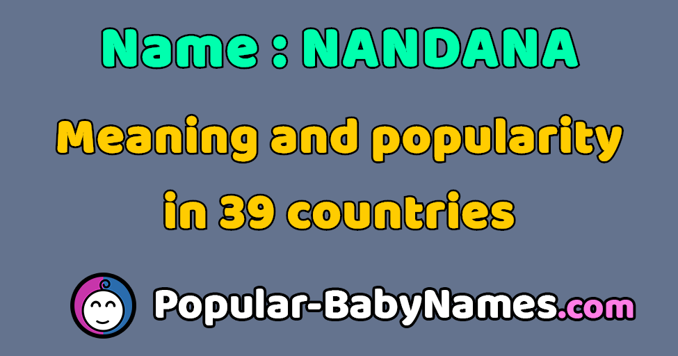 nandana name meaning in malayalam