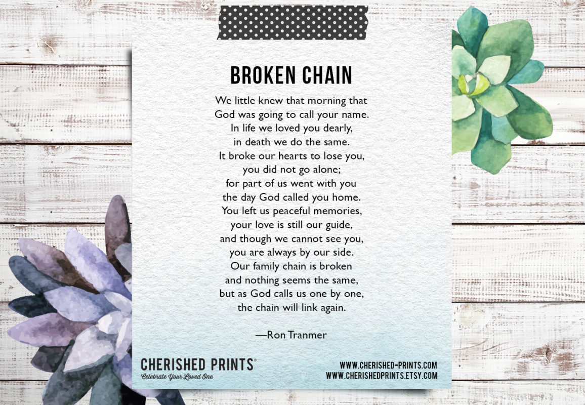 broken chain poem