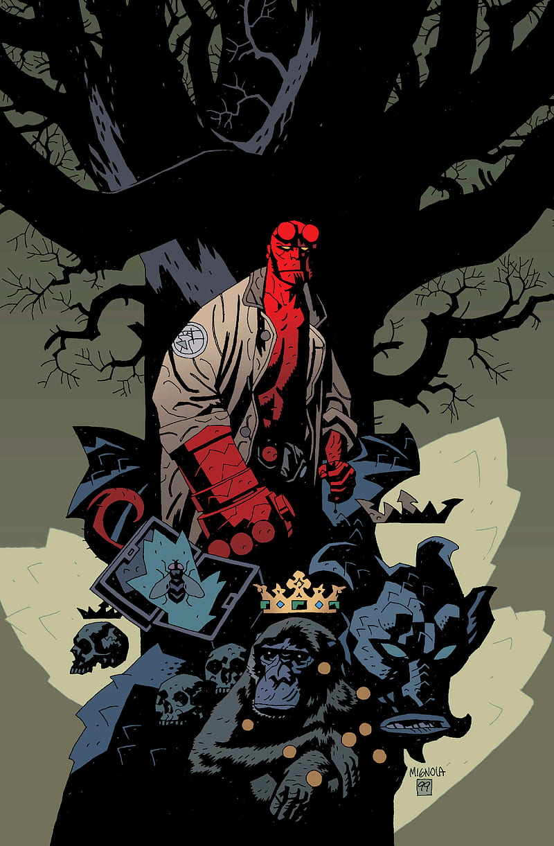 hellboy comic wallpaper