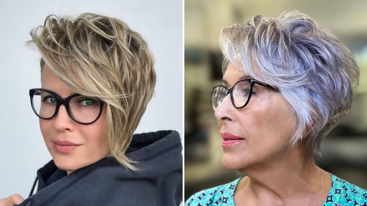 eyeglasses for short hair