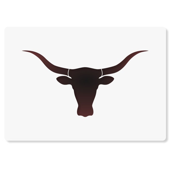 longhorn stencil