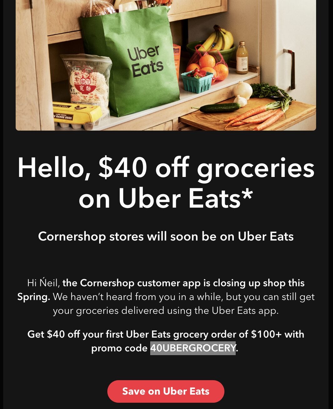 40 off uber eats canada