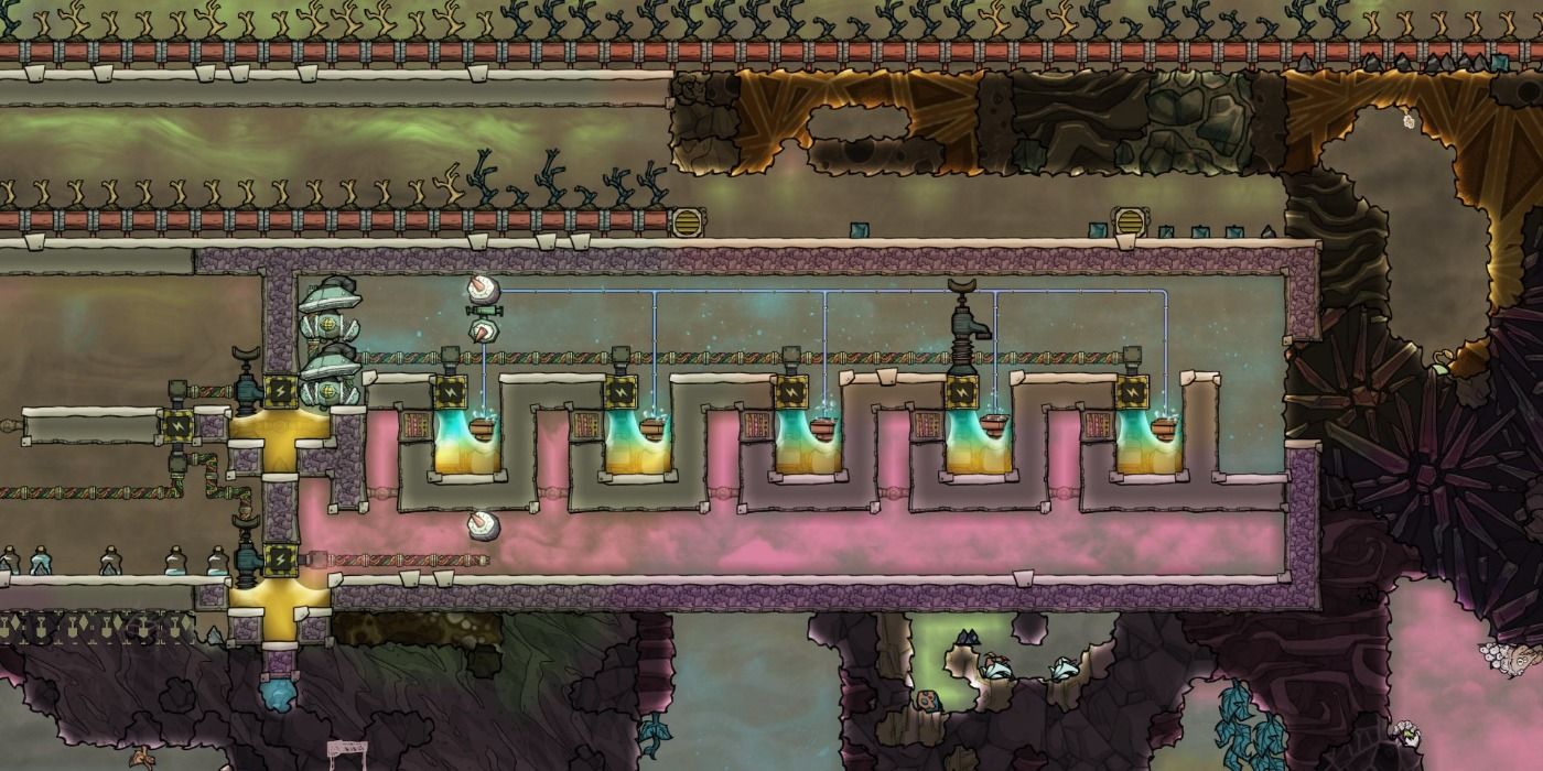 oxygen not included electrolyzer setup