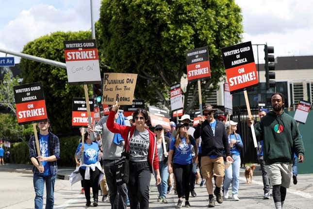 picket line traduccion