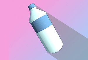 3d bottle flip