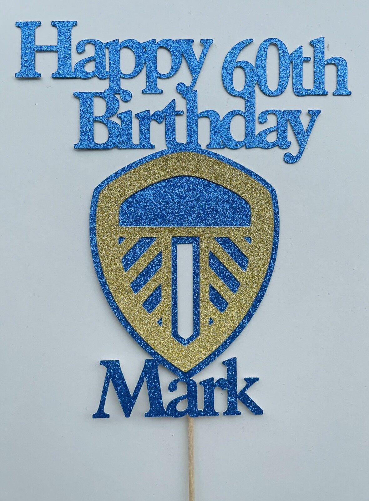 leeds united cake toppers