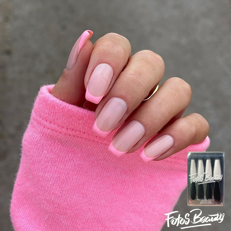 short square acrylic nails