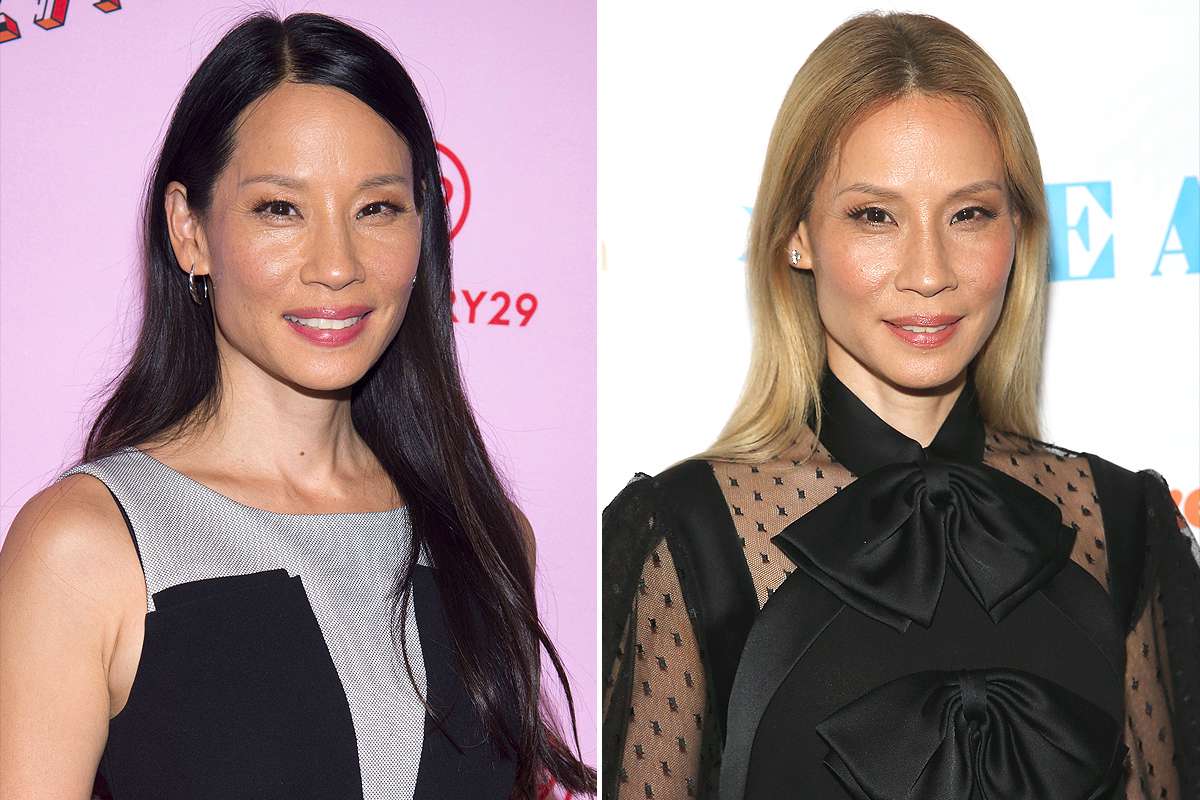 lucy liu blonde hair