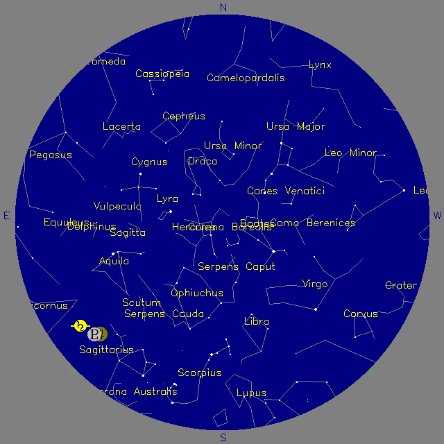 night sky map tonight