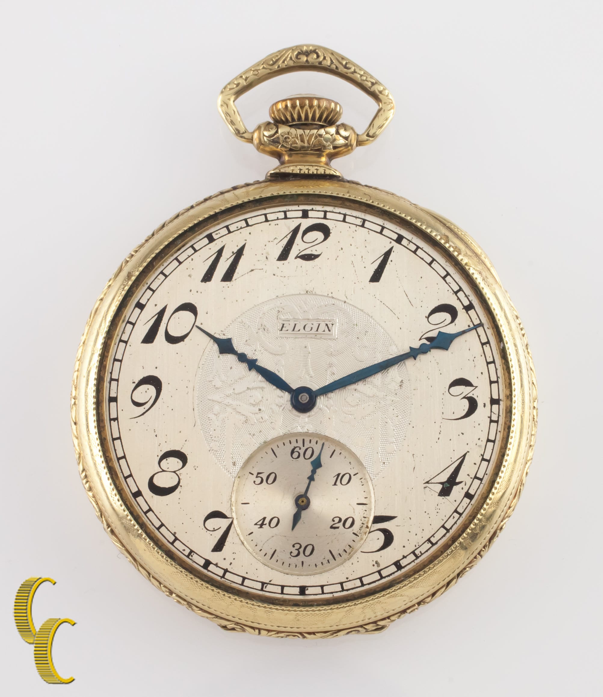 antique elgin pocket watch