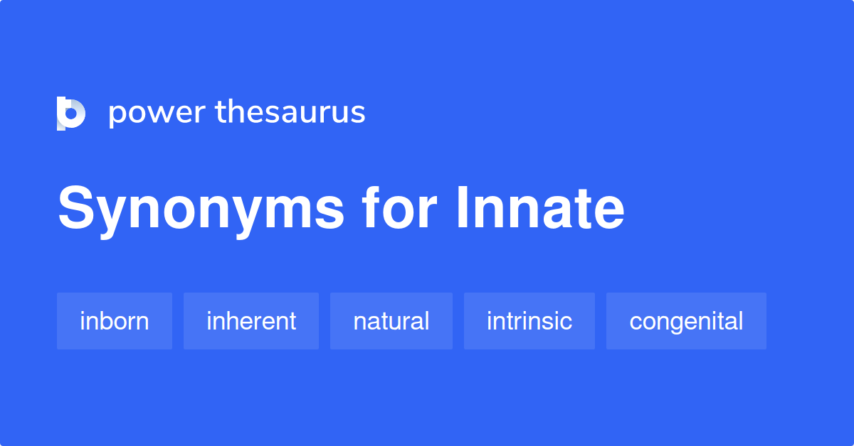 innate synonyms