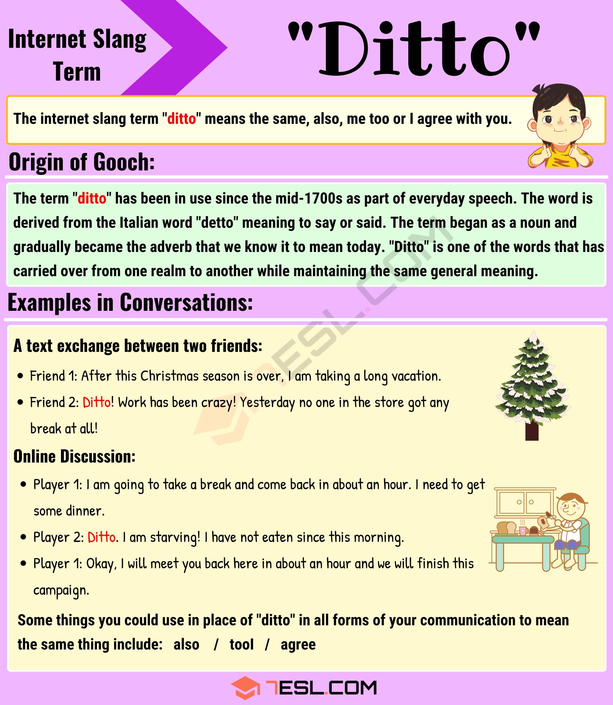 ditto meaning slang