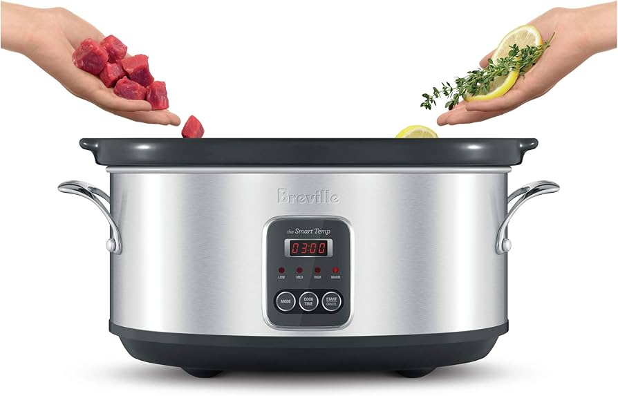 breville the smart temp 6l slow cooker