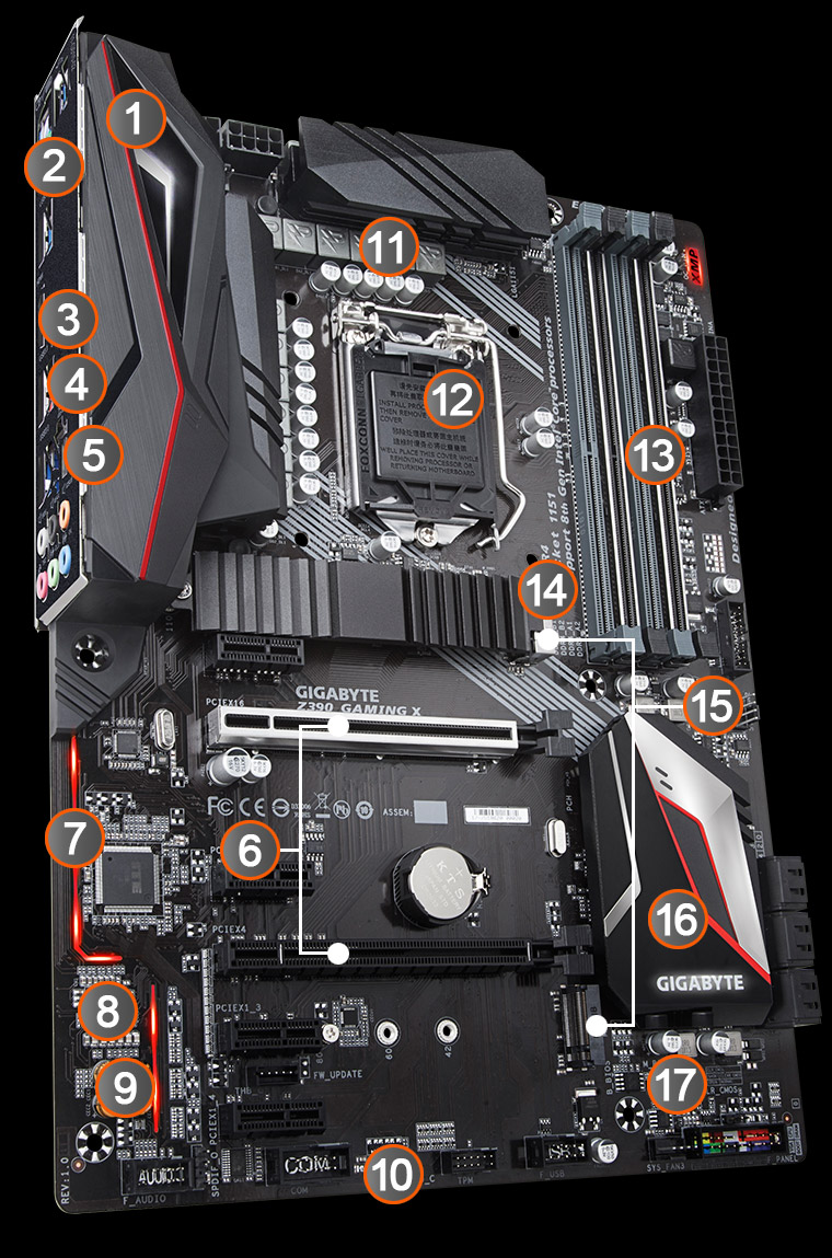 gigabyte z390 gaming x 4266mhz