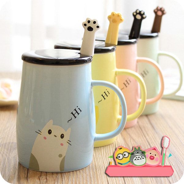 cute coffee mugs with lids