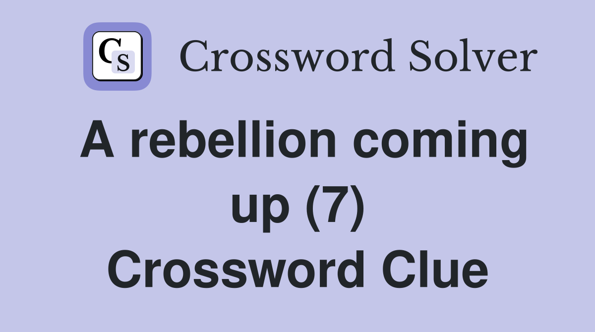 up and coming crossword clue