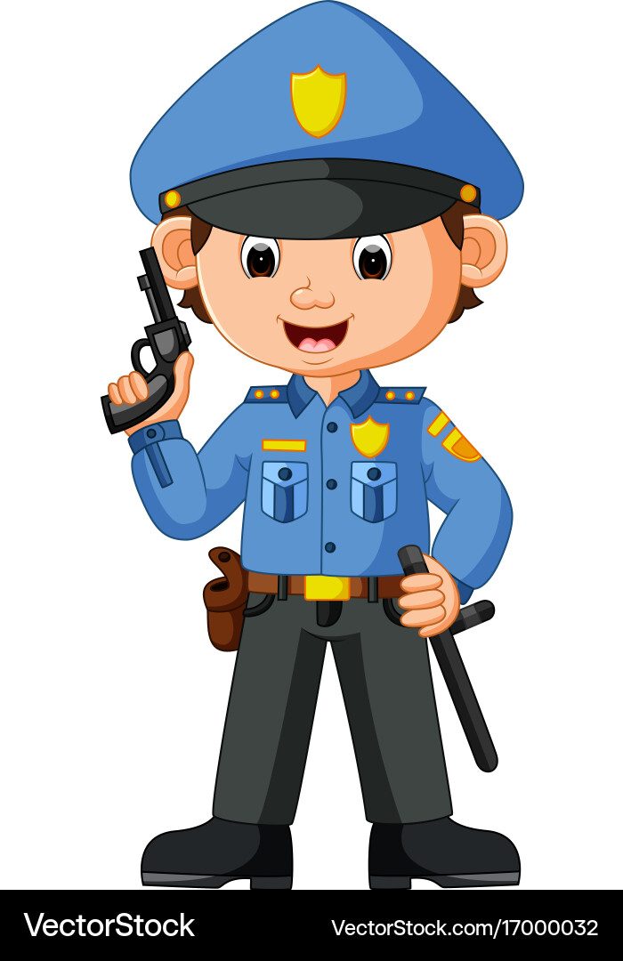 police man cartoon images