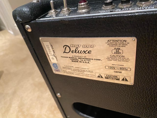 fender amp serial numbers