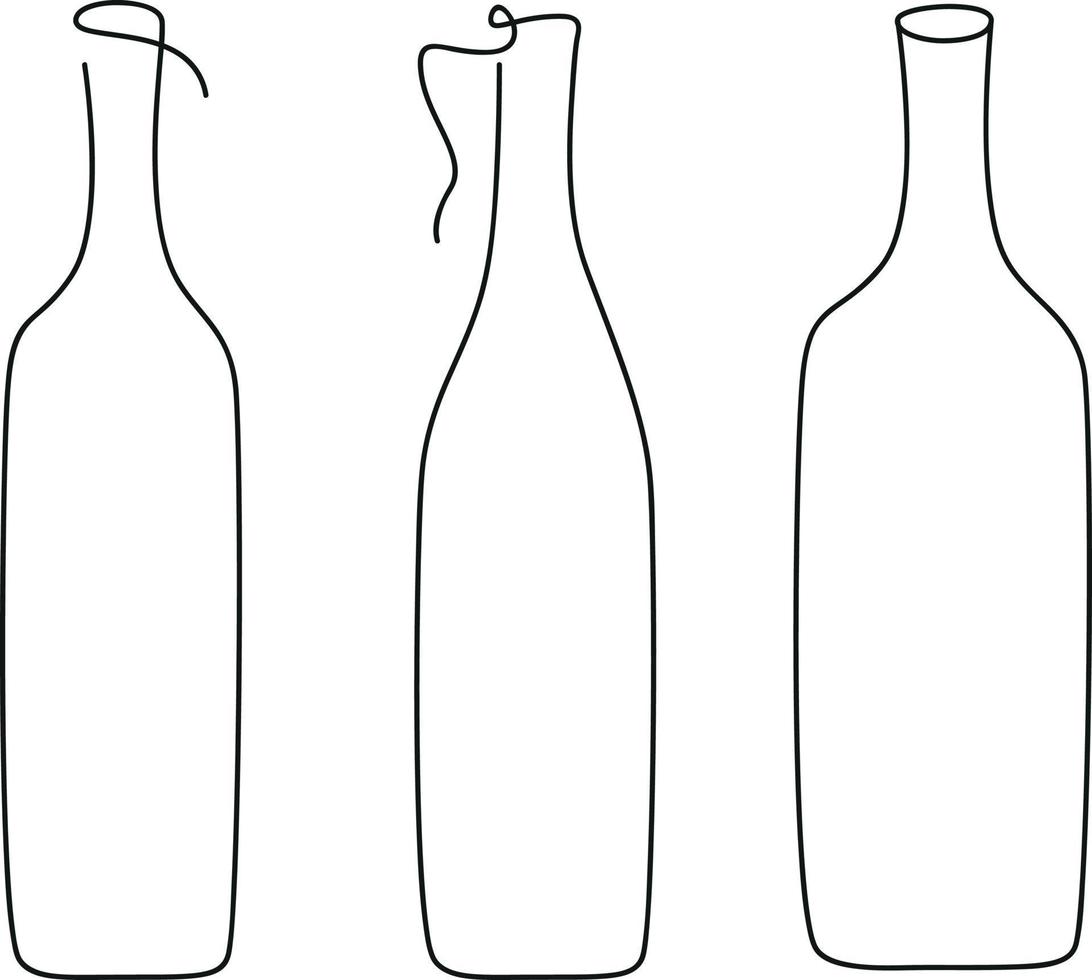 dibujos de botellas