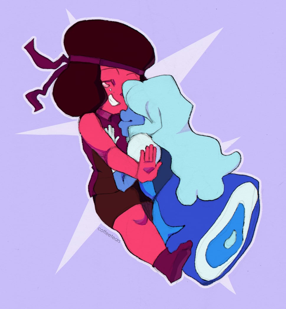 sapphire and ruby fan art