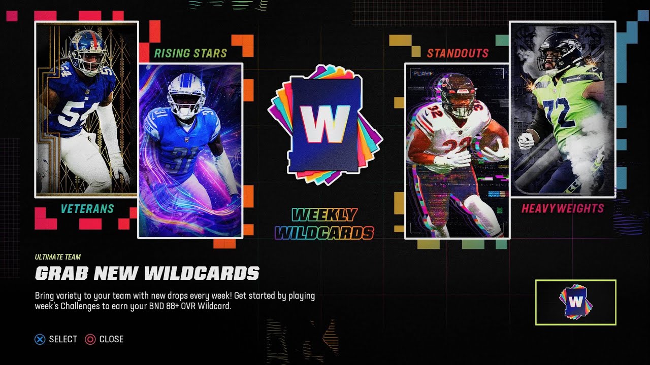 madden 23 weekly wildcards