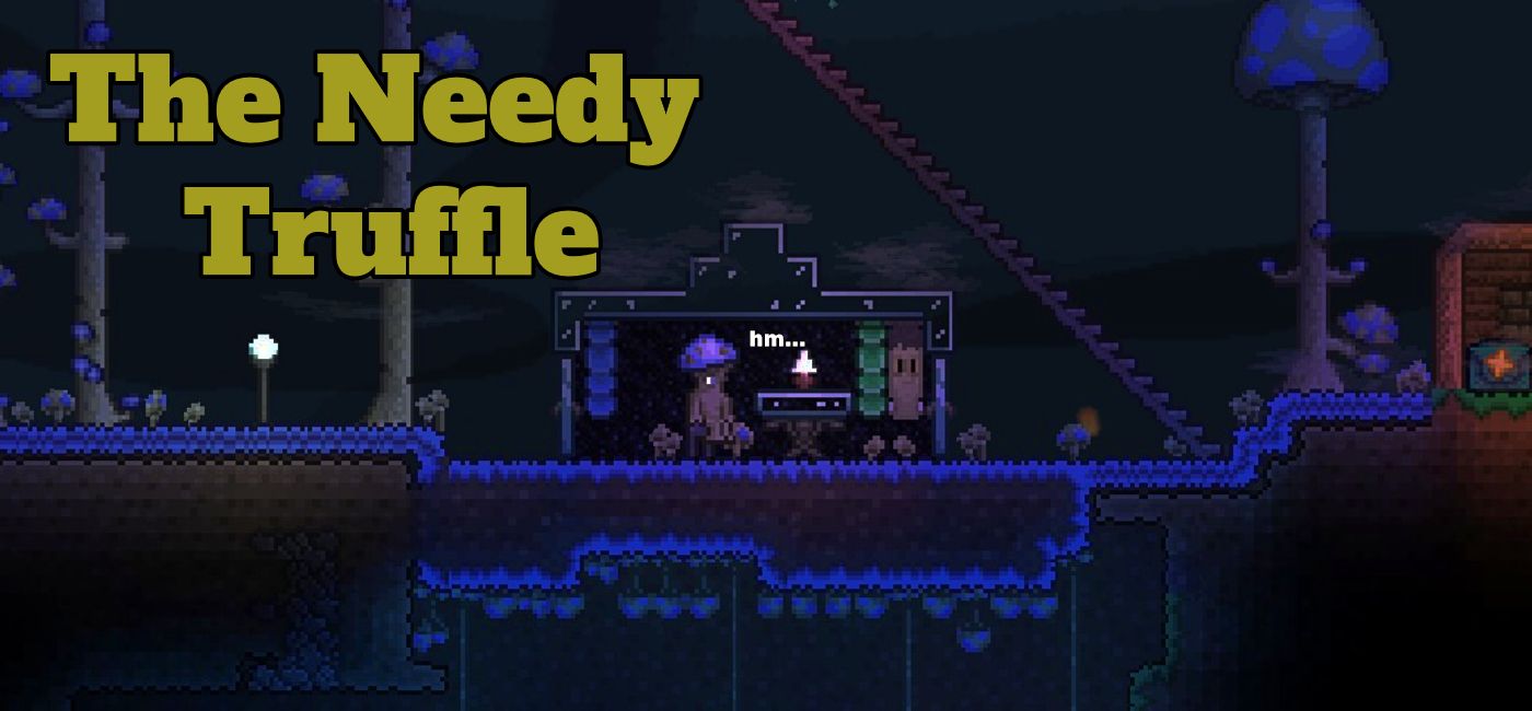 how to get the truffle to move in terraria