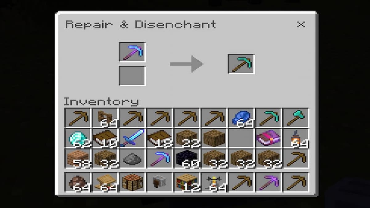 minecraft disenchanted