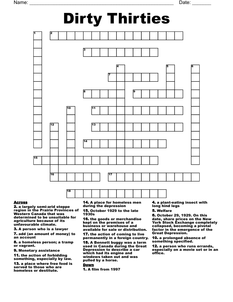 make dirty crossword clue